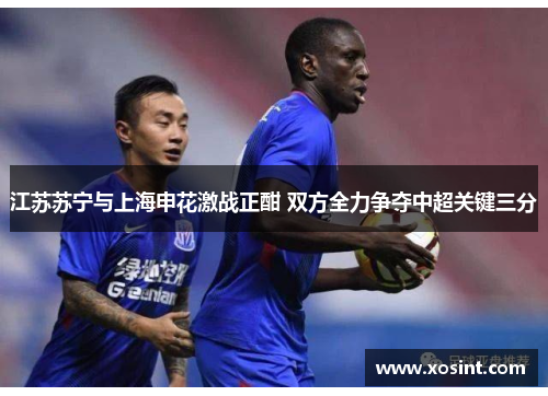 江苏苏宁与上海申花激战正酣 双方全力争夺中超关键三分